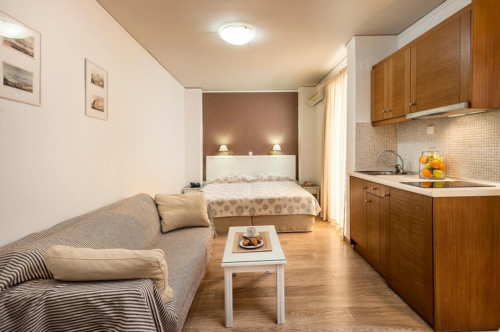 Elina Hotel Apartments 레팀노 객실 사진